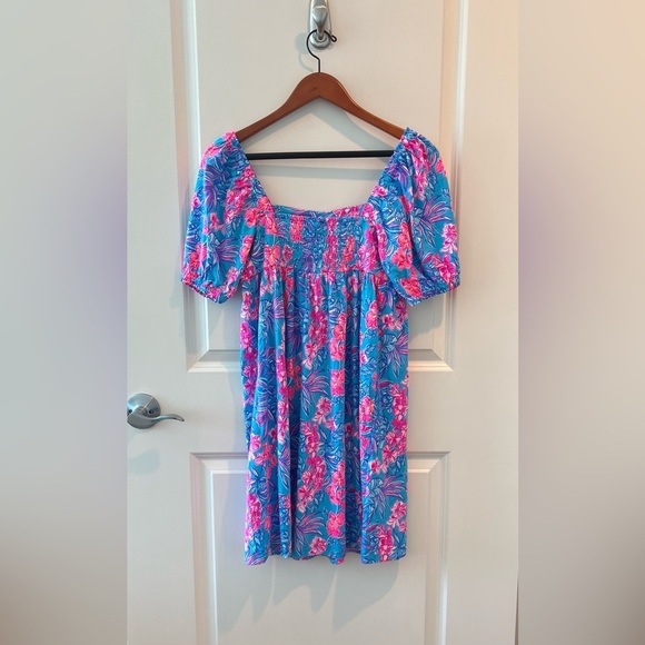 Lilly Pulitzer Delaney Short Sleeve Dress Size 2 - Picture 7 of 15